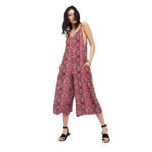 Free People Snake Print Jumper